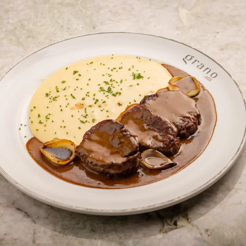 Filetto al pepe verde