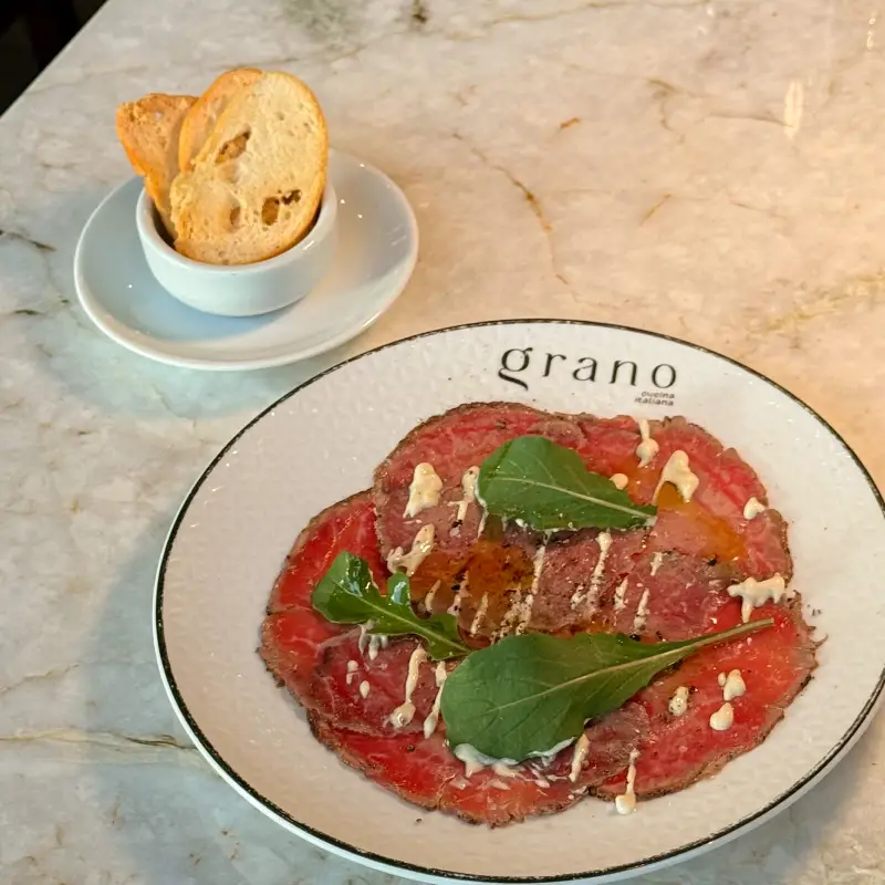 Mini Carpaccio de Carne Defumado