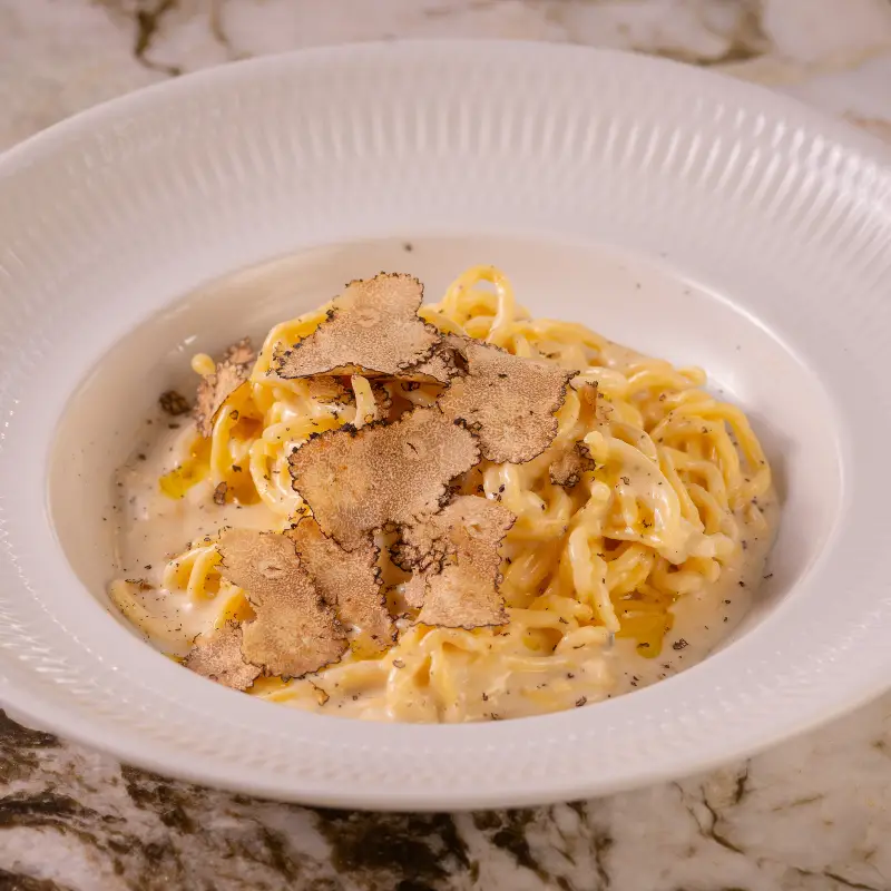 Cacio e Pepe Al Tartufo Nero