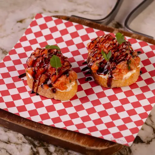 Bruschetta de Salmão