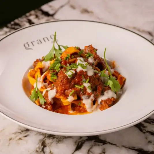 Tagliatelle Al Ragu de Ossobuco