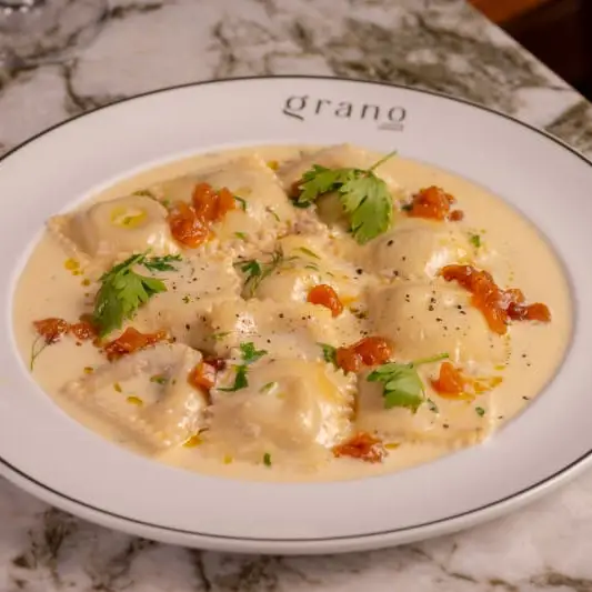 Ravioli de Gorgonzola e Nozes