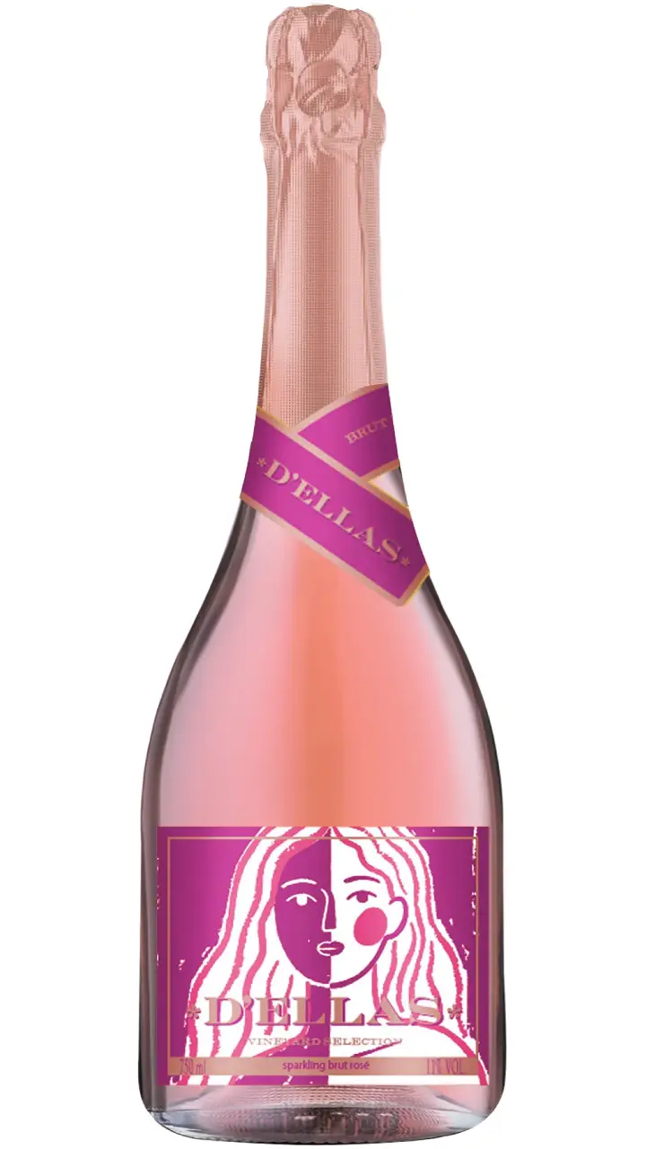 D'Ellas Espumante Brut Rosé, 2024